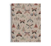Miquelrius A4 Recycled Notebook 80 Sheets 80gsm Squared Notebook 1 Colour Matchi