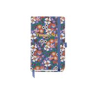 Miquelrius - Agenda 2026 día por página, Formato pequeño (90 x 140 mm), Planificación diaria, Cubierta rígida cartón, Encuadernada, Cierre goma elástica, Papel 80 g/m², Español-EN-PT, Blooming