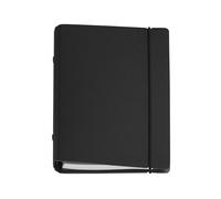 Miquelrius - Agenda 2026 semana vista con anillas recargable, Planificación semanal, Similar A6+ (117 x 182 mm), Cubierta poliuretano rígido, Papel 80 g/m², Español-EN-PT, Negro