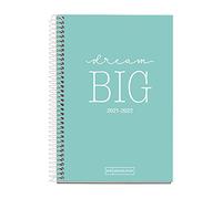 Miquelrius - Agenda Escolar 2021-2022, Tamaño Activa 11.7 x 17.4 cm, Día Página, Write Azul, Idioma Catalán