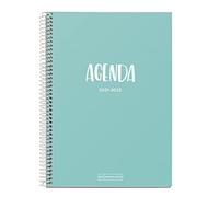 Miquelrius - Agenda Escolar 2021-2022, Tamaño PLUS 15 x 21.3 cm, Día Página, School Azul, Idioma Español