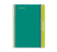 Miquelrius - Agenda Escolar 2026 2027 Día por Página A5+, Green-Lime