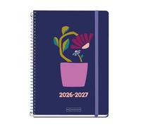 Miquelrius - Agenda Escolar 2026 2027 Semana Vista A5+, Flower