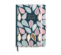 Miquelrius - Agenda julio 2022 diciembre 2023 - Semana Vista - Tamaño Journal 12,2 x 16,8 cm - Trilingue: español, inglés, portugués - 18 MESES - Fruta, MR33025