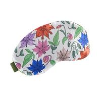 Miquelrius - Antifaz de satén ultrasuave para dormir, Cómodo para viajes en avión, Diseño elegante con goma elástica forrada, Talla única, Opción para regalar, Vintage Lily