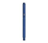 Miquelrius - Bolígrafo bonito rollerball de tinta azul, Boli metálico mate con punta de 0.7 mm, Recargable y duradero para escribir con estilo, Compatible con recambio Neo Rollerball, Azul