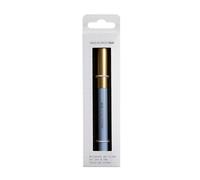 Miquelrius - Bolígrafo metálico, Tinta gel azul, Tamaño 135 x Ø7 mm, Tapón con imán, Colección Back2Basics, Boli azul y dorado