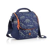 Miquelrius - Bolsa térmica infantil porta alimentos, Exterior fabricado con botellas de plástico, Correa ajustable, Asa superior, Bolsillo lateral, Vuelta al cole