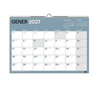 Miquelrius - Calendario 2027 de Pared A3, Chromat Multicolor