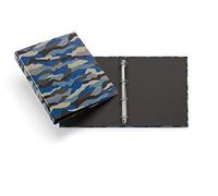 Miquelrius - Carpeta con Anillas, Archivador Tamaño A4, 4 anillas de 25 mm, Cubierta de Cartón Rígido Plastificado, Diseño Hard Rocks