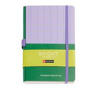 Miquelrius - Cuaderno de notas A5 (142 x 210 mm), Cuaderno A5 con 96 hojas punteadas de 70 g/m², Papel blanco, Cuaderno A5 puntos con tapa de cartón forrado, Papelería bonita, Bright verde