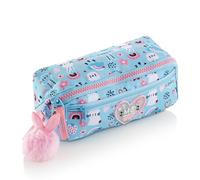 Miquelrius - Estuche Escolar, Portatodo Cuadrado, Fabricado con Botellas recicladas, Cierre Cremallera, Organiza tu Material Escolar para la Vuelta al Cole, Bunny