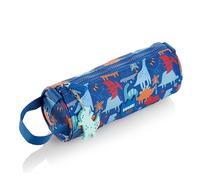 Miquelrius - Estuche Escolar, Portatodo rendondo, Fabricado con Botellas recicladas, Cierre Cremallera, Organiza tu Material Escolar para la Vuelta al Cole