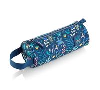 Miquelrius - Estuche Escolar, Portatodo rendondo, Fabricado con Botellas recicladas, Cierre Cremallera, Organiza tu Material Escolar para la Vuelta al Cole