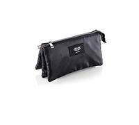 Miquelrius - Estuche Escolar Triple Compartimento, Cierre Cremallera, Chic & Love, Negro Cebra