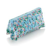 Miquelrius - Estuche Escolar Triple, Portatodo Reciclado con 3 Compartimentos Interiores, Cremallera de Plástico, Tiradores de Tela, Acabado Toalla, Vuelta al Cole, 22 x 2 x 11,5 cm, Sweet Soul