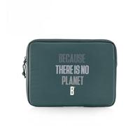 Miquelrius - Funda para Portátil 13", Interior Suave Tipo Gamuza, Cierre con Cremallera y Tirador Metálico, Funda Protectora Compacta para Laptop, Verde