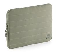 Miquelrius - Funda para portátil 15” y 16”, Diseño Acolchado, Ligera y Suave al Tacto, Tejido Repelente al Agua, Cierre con Cremallera de cordón, Kaki