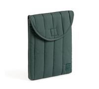 Miquelrius - Funda para Tablet 10" Acolchada, Verde | 220 x 280 x 20 mm, Poliéster con Capa de Espuma, Ligera, Tirador y Patch de Silicona, Repelente al Agua
