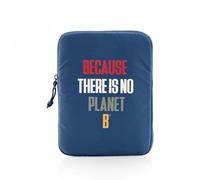 Miquelrius - Funda para Tablet 10", Interior Suave Tipo Gamuza, Cierre con Cremallera y Tirador Metálico, Funda Protectora Compacta para Tablet, Azul