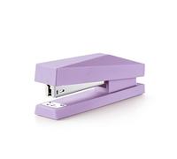 Miquelrius - Grapadora, Compatible con Grapas 24/6, Tamaño 122 x 60 x 76,5 mm, Capacidad Hasta 20 Hojas, Color Malva