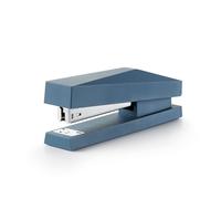 Miquelrius - Grapadora de oficina, Compatible con grapas 24/6, Capacidad para grapar hasta 20 hojas, Diseño ergonómico, Tamaño 122 x 60 x 76,5 mm, Ideal para uso diario en oficinas, Color azul