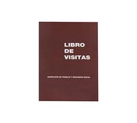 Miquelrius - Libro de Contabilidad, Folio Natural, Visitas, Número 98, 100 Hojas, Cubierta de Cartulina