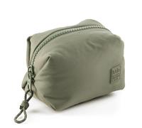 Miquelrius - Mini Neceser para cosméticos, Maquillaje o Accesorios, Portatodo Acolchado Repelente al Agua, Estuche Compacto de Viaje, Ligero y Resistente, 110 x 80 x 80 mm, Kaki