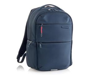 Miquelrius - Mochila 21 litros marino Bag To Work | Resistente y repelente al agua | Múltiples bolsillos | Compartimento adicional para portátil 16" | Ideal para uso diario, trabajo, estudio o viaje