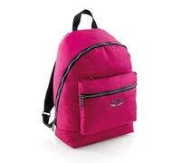 Miquelrius - Mochila Doble Compartimento, Capacidad 17 litros, Cierre Cremallera, Asa Superior, Compartimento Portátil, Cristal de Swaroski, CHIC & LOVE, Color Morado