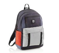 Miquelrius - Mochila Escolar 28 L, Triple Compartimento, Rider Blue, PC | Para Instituto de 12-16 Años, Asas Ergonómicas, Base Reforzada, Bolsillos Laterales, Organizador, 25 x 15,5 x 47 cm