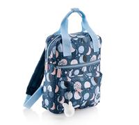 Miquelrius - Mochila Escolar 7 litros, Triple Compartimento, Material Reciclado, Acolchada, Ergonómica, Ligera, Perfecta para Material Escolar, Primaria y Vuelta al Cole, Space Bunny