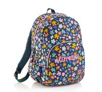 Miquelrius - Mochila escolar, Doble compartimento, Fabricada con botellas recicladas, Capacidad 24 litros, Base Reforzada, Adaptable a Carro, Cierre Cremallera, Bolsillos laterales, Spring Night