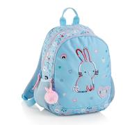 Miquelrius - Mochila escolar infantil, Doble compartimento, Bolsillos laterales, Fabricada con botellas recicladas, Capacidad 7 Litros, Ligera y Resistente, Cierre Cremallera, Bunny