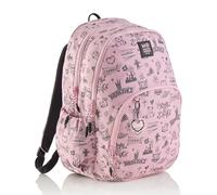 Miquelrius - Mochila Escolar Primaria Triple 27L, Reciclada, 3 Compartimentos, Bolsillos Laterales, Base Reforzada, Adaptable a Carro, Doble Cierre, Vuelta al Cole, 28 x 16,5 x 41 cm, Acuarela