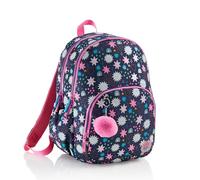 Miquelrius - Mochila escolar, Triple compartimento, Doble cremallera, Fabricada con botellas recicladas, Capacidad 27 litros, Asas regulables, Espalda acolchada, Tiradores metálicos, Vuelta al cole