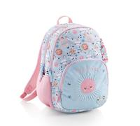 Miquelrius - Mochila escolar, Triple compartimento, Doble cremallera, Fabricada con botellas recicladas, Capacidad 27 litros, Asas regulables, Espalda acolchada, Tiradores metálicos, Vuelta al cole