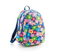 Miquelrius - Mochila escolar triple compartimento, Doble cremallera, Poliéster reciclado, Asas regulables, Espalda acolchada, Mochila 27 litros, Diseño Agatha Ruiz de la Prada