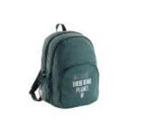 MOchila triple ecoalf 41 cm en color verde