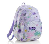Miquelrius Mochila Triple Oslo RECICLADA Wake UP, Unisex niños, Lavanda, Grande