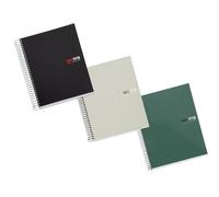 Miquelrius - Pack 3 Cuadernos A5 Cuadriculados, 200 Hojas, 8 Colores