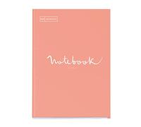 Miquelrius - Recambio de 80 hojas cuadriculadas A4, Bloc encolado con 4 taladros para archivador o carpeta de anillas, Papel de 90 g/m², Emotions melocotón