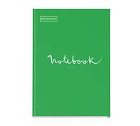 Miquelrius - Recambio de 80 hojas cuadriculadas A4, Bloc encolado con 4 taladros para archivador o carpeta de anillas, Papel de 90 g/m², Emotions verde