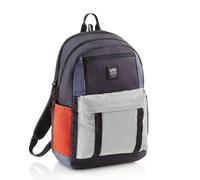 Miquelrius Unisex Kid's Moch. Triple Amsterdam Recicl Rider Blue School Backpack