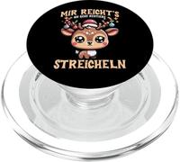 Mir Reicht´s Ich Gehe Rentiere Streicheln Lindo Reno Navidad PopSockets PopGrip para MagSafe