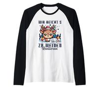 Mir Reicht´s Ich Gehe Zu Meinen Rentieren Lindo Reno Navidad Camiseta Manga Raglan