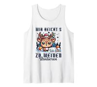 Mir Reicht´s Ich Gehe Zu Meinen Rentieren Lindo Reno Navidad Camiseta sin Mangas