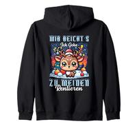 Mir Reicht´s Ich Gehe Zu Meinen Rentieren Lindo Reno Navidad Sudadera con Capucha