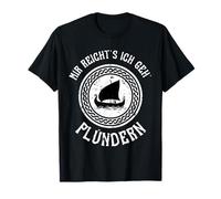 Mir Reichts Ich Go Go Saqueo Vikingo Mitología Diseño Camiseta