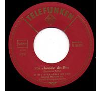 Mir schmeckt das Bier/Schütt kein Wasser hinein (7" Vinyl Single)(1965)(Telefunken U 55891)